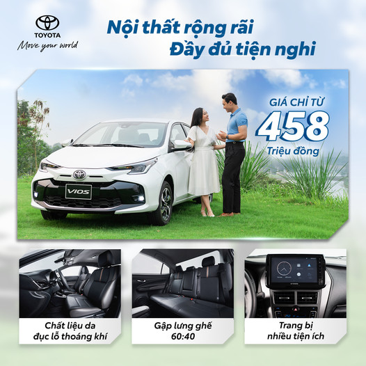 Toyota Việt Nam triển khai chương trình ưu đãi dịch vụ lên tới 20% khi thay dầu và lọc dầu cho xe Vios và Innova